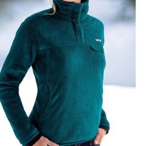 Women’s large Green Patagonia Fleece Pullover